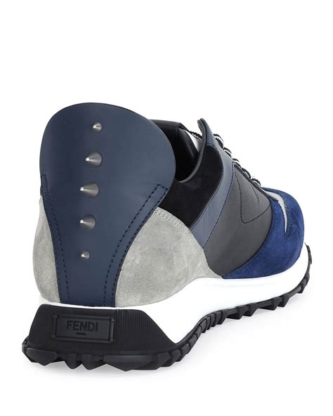 fendi men's sneakers|fendi monster block sneakers men.